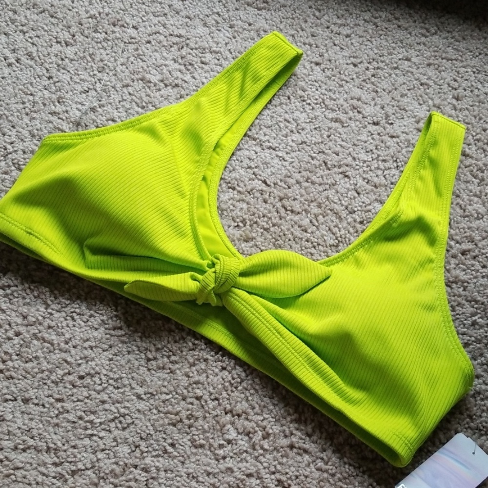 Ribbed Bikini Top